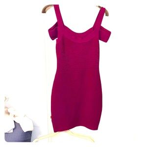 Purple Guess Bodycon dress